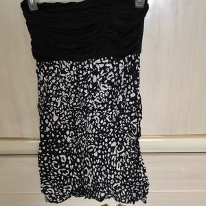 Tube top mini dress y2k